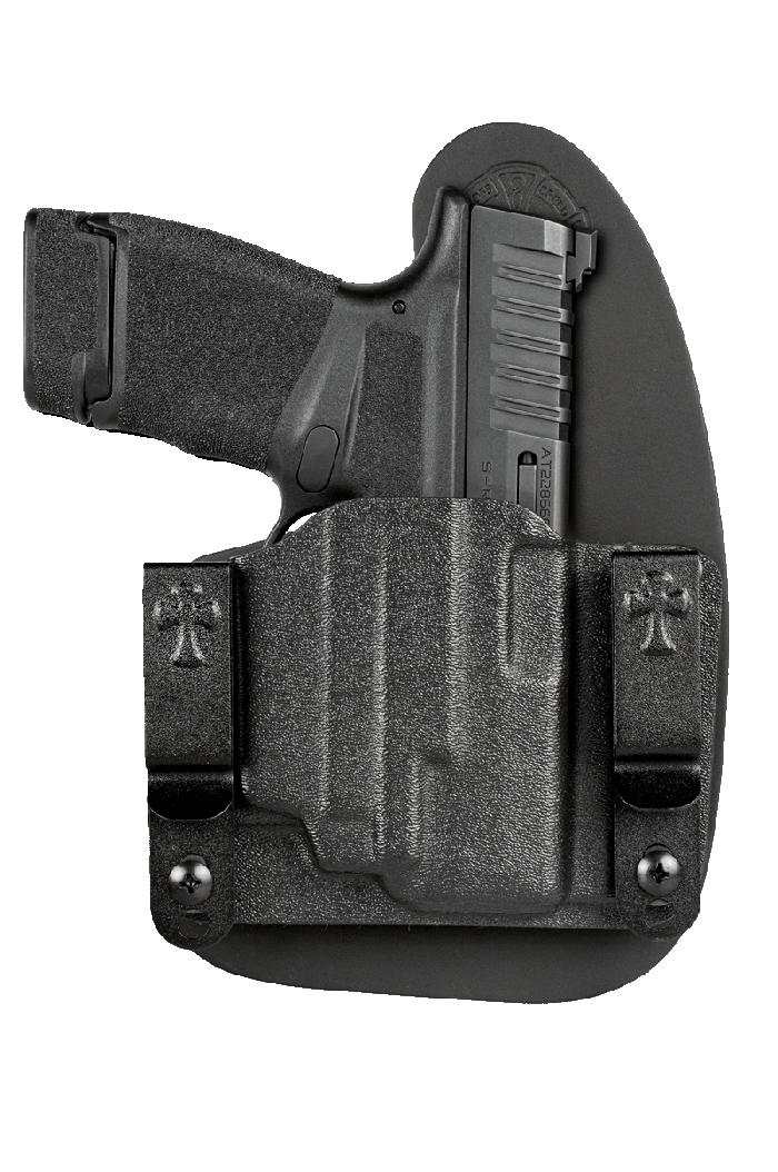 Crossbreed Reckoning Holster for Hellcat w  Red E Series  IWB OWB  Right-Handed